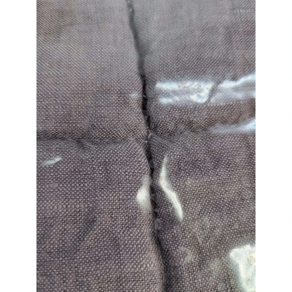 SEALED NEW🚨Restoration Hardware Belgian Linen BOX-Stitch Quilt King Pillow Sham